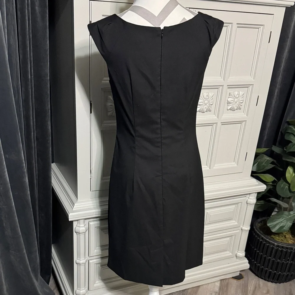 Mossimo Elegant Black Sleeveless Dress Size 6 - Picture 7 of 13